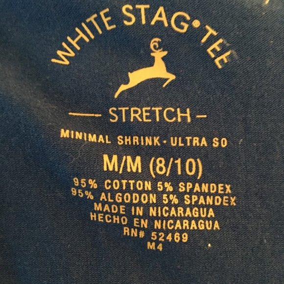 White Stag bright blue tank, white trim, new with - Picture 4 of 4